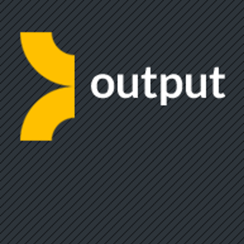 output logo