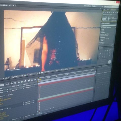editing with after effects - horror music video